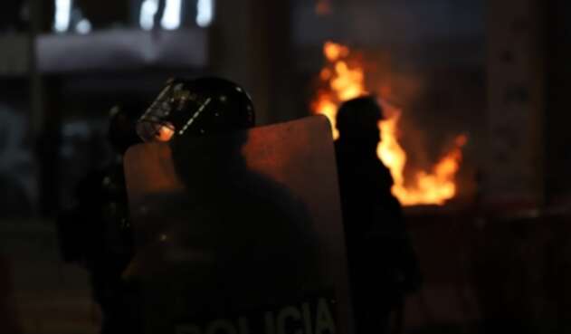Disturbios en paro nacional del 21 de noviembre