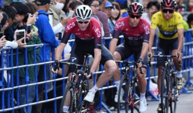 Egan Bernal y Chris Froome - INEOS