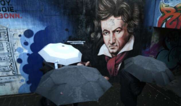 Grafiti de Beethoven en Alemania