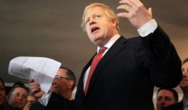 Boris Johnson, primer ministro británico