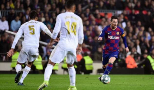 Barcelona vs Real Madrid, liga española