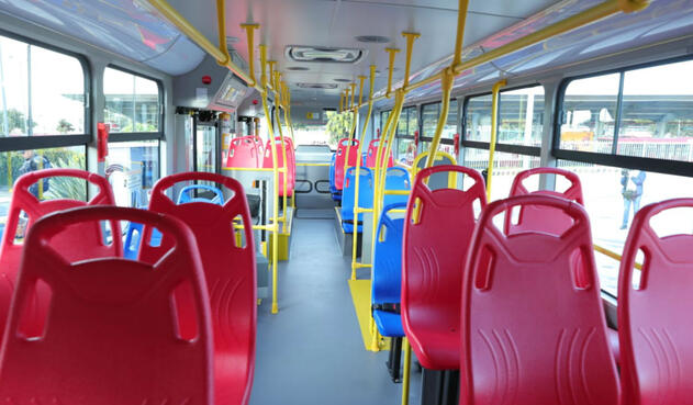 El nuevo bus eléctrico del Sitp