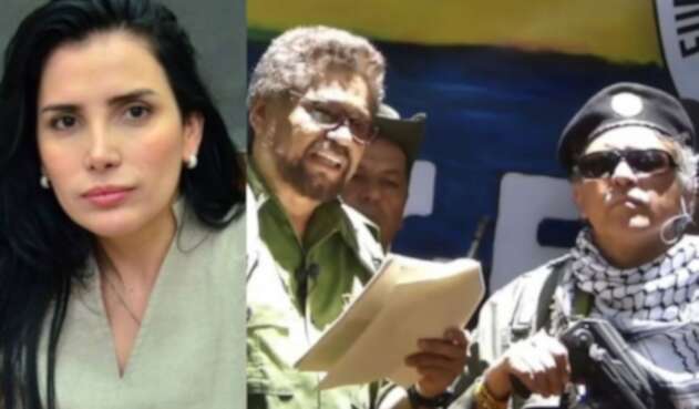 Aida Merlano, Iván Márquez y Jesús Santrich, los fugitivos de 2019.