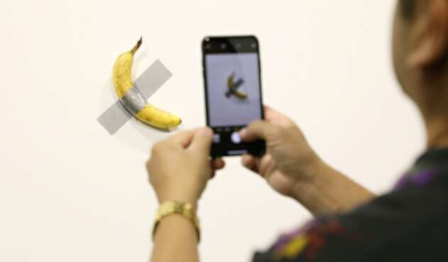 Banana del artista David Datuma