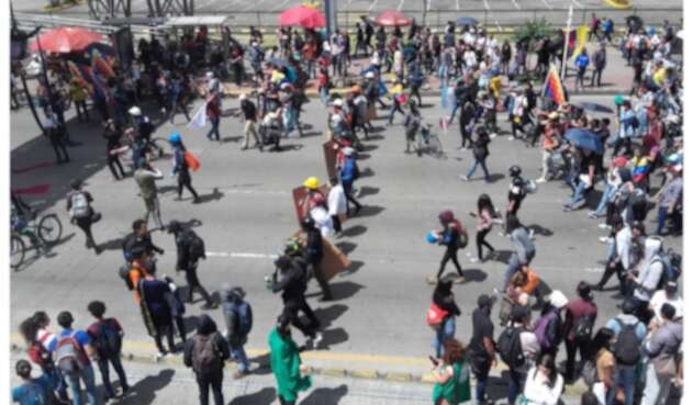 Marchas Bogotá