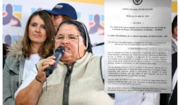 La monja Adriana Torres.