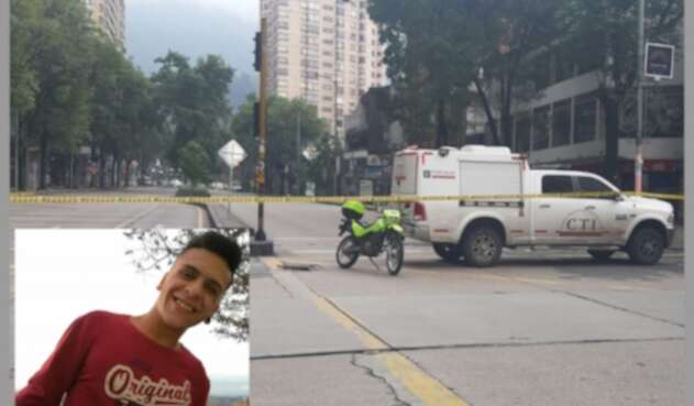 Escena muerte Dilan Cruz Escena muerte Dilan Cruz