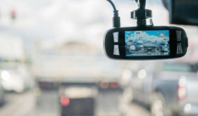 Cámara en un carro Cámara en un carro