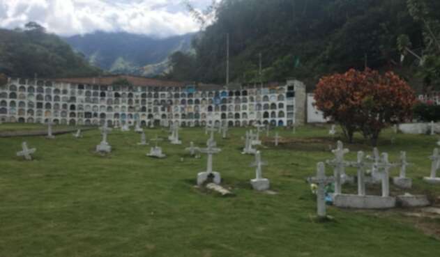 El cementerio de Dabeiba.