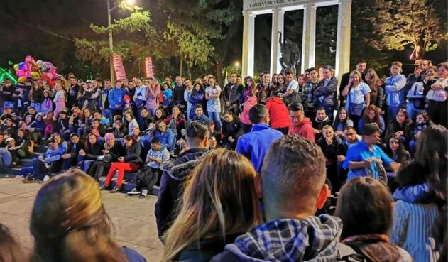 Ciclovía nocturna 12 de diciembre de 2019