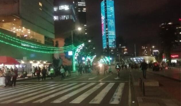 Ciclovía nocturna 12 de diciembre de 2019