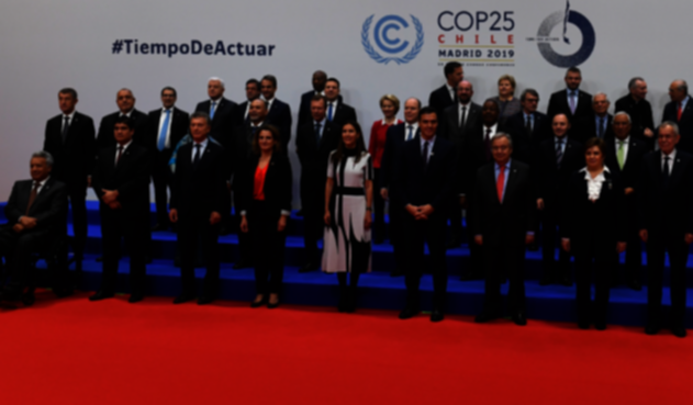 Inicio de la COP25 en Madrid