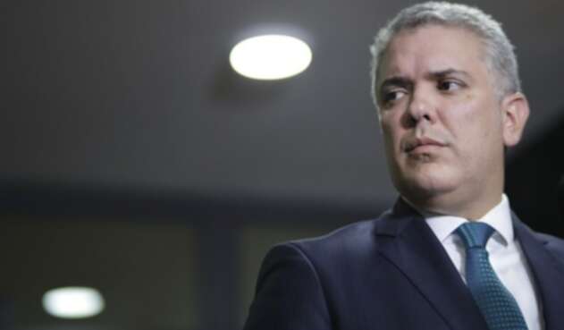 El presidente Iván Duque El presidente Iván Duque