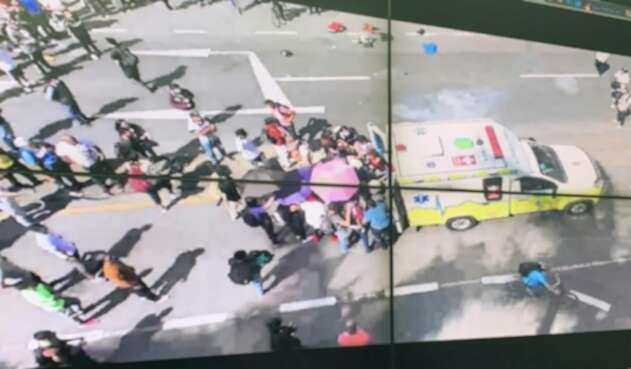 El joven resultó herido en inmediaciones de la Universidad de Antioquia.