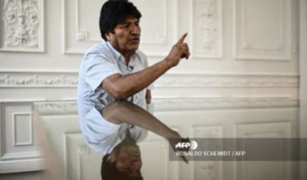 Evo Morales, expresidente de Bolivia