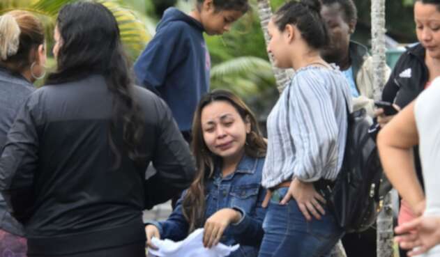 Familiares de presos muertos en Honduras