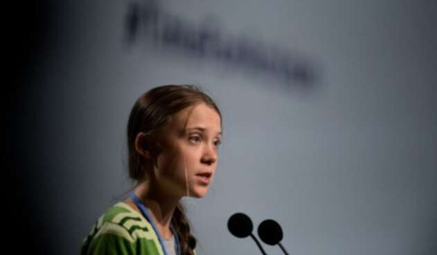 Greta Thunberg en la COP25
