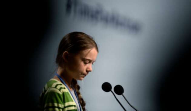 Greta Thunberg en la COP25