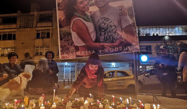 Homenaje a Nathalia Jiménez y Rodrigo Monsalve