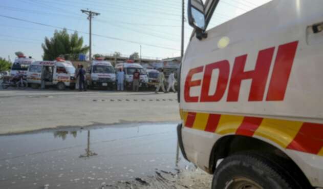 Ambulancias en Pakistán