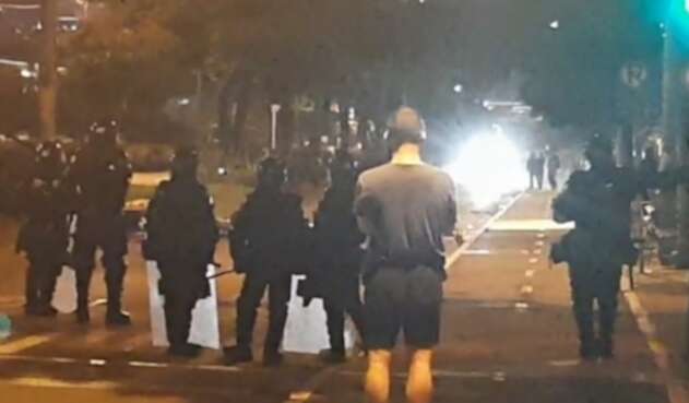 57 personas más fueron conducidas en estas protestas.