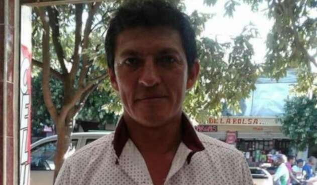 Líder Elicerio Mendoza.