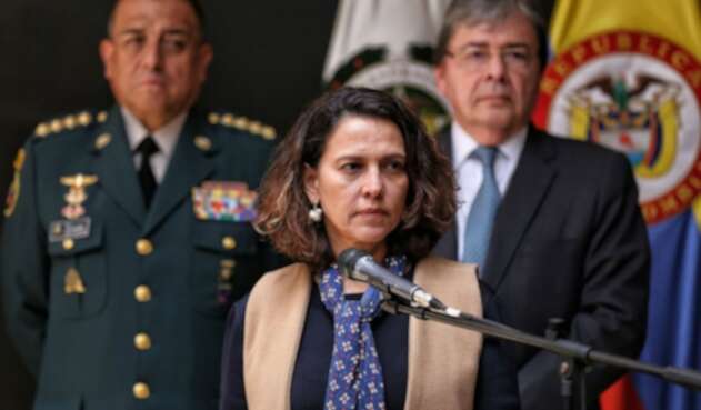 Nancy Patricia Gutiérrez, ministra del Interior