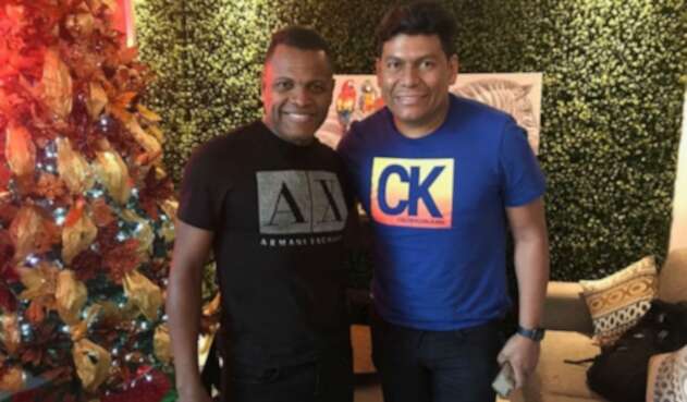 Omar Geles y Alex Manga