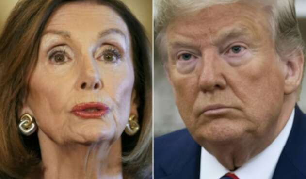Nancy Pelosi y Donald Trump