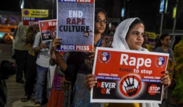 Manifestaciones en la India contras las violaciones sexuales