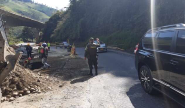 Superada la crisis vial en la Linea Superada la crisis vial en la Linea