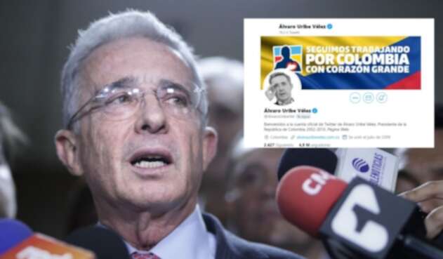Twitter de Álvaro Uribe Vélez