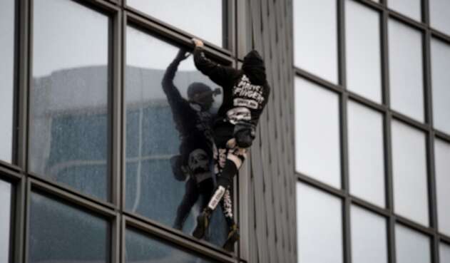 "Spiderman" francés Alain Robert
