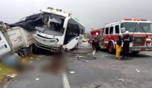 Accidente en Facatativá