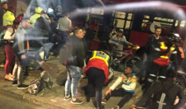 Accidente en el Olaya deja quince heridos