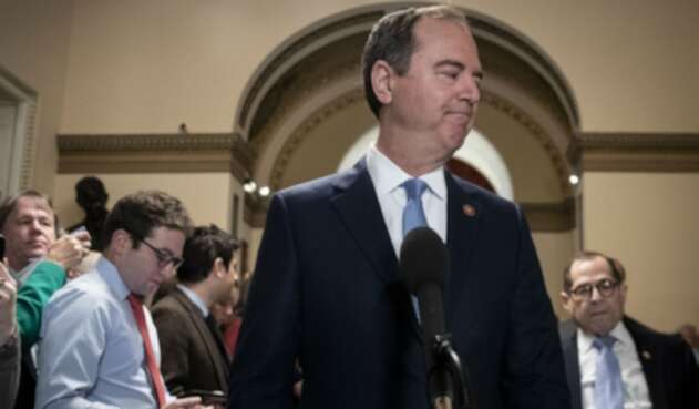 Adam Schiff, el congresista demócrata a cargo de la acusación en el juicio político
