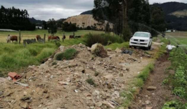 Así fue el operativo de la CAR en el predio que regaba hortalizas con aguas del Río Bogotá.