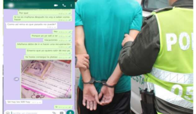 captura extorsión