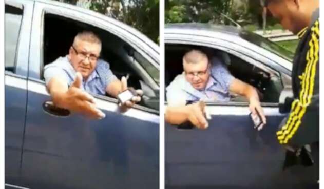 Policías falsos