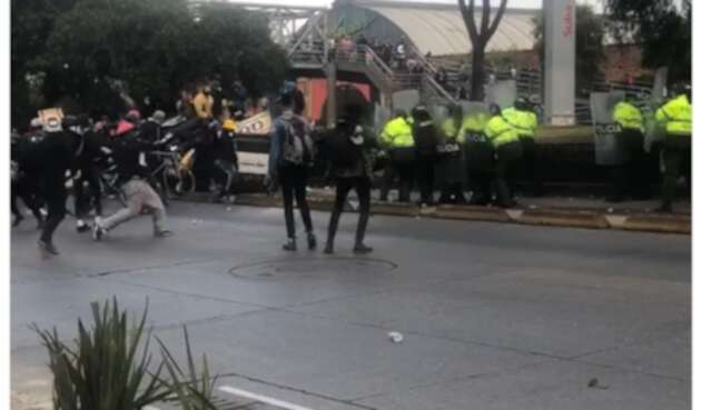 Protestas Bogotá