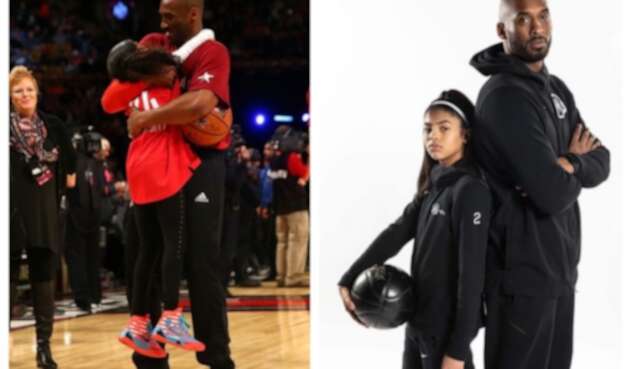 Kobe Bryant y Gigi