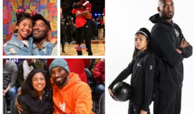 Kobe Bryant y Gigi Kobe Bryant y Gigi