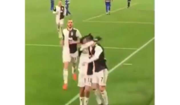 Así fue el pico de Cristiano Ronaldo y Paulo Dybala