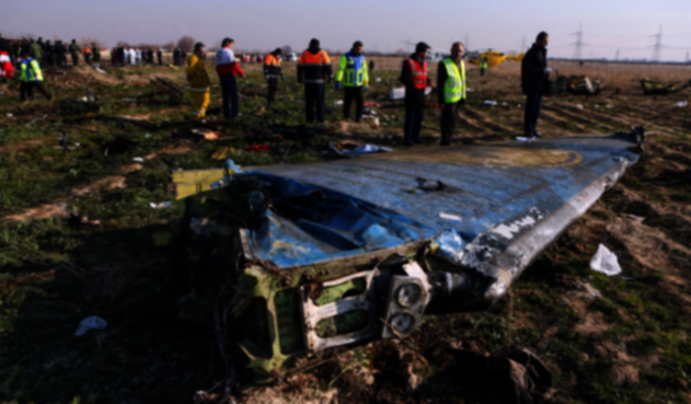 Avión de Ucrania se estrella en Irán