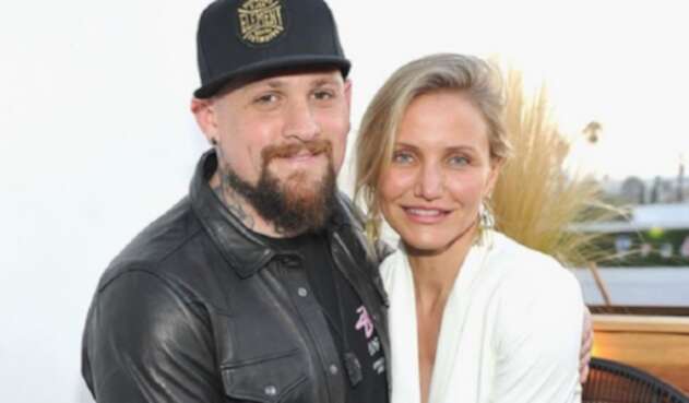 Cameron Diaz y su esposo