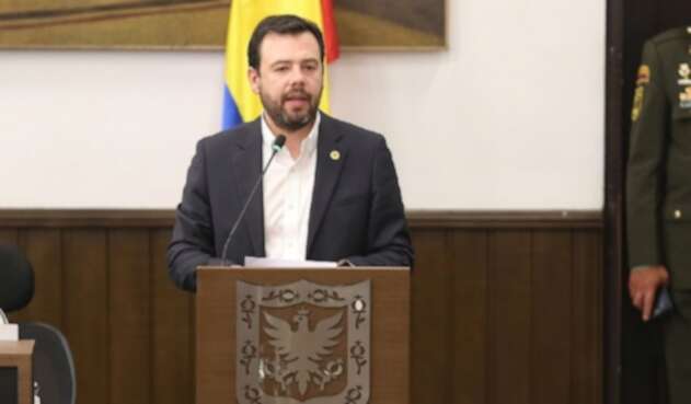 Carlos Fernando Galán, presidente del Concejo de Bogotá