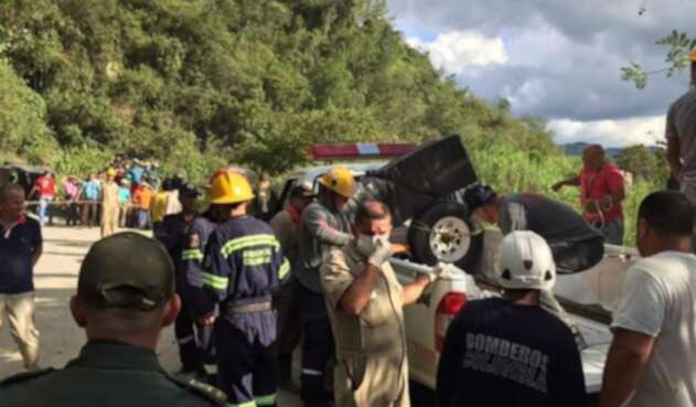 Las causas del accidente están por determinar.