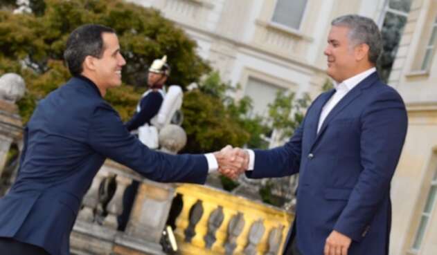 Juan Guaidó en Colombia