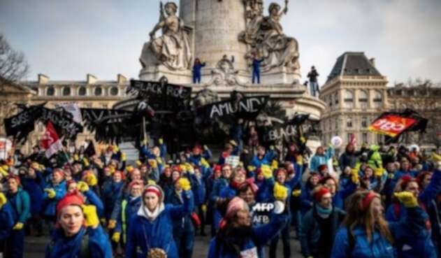 Manifestaciones en Francia