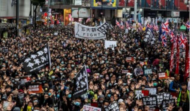 Manifestaciones en Hong Kong